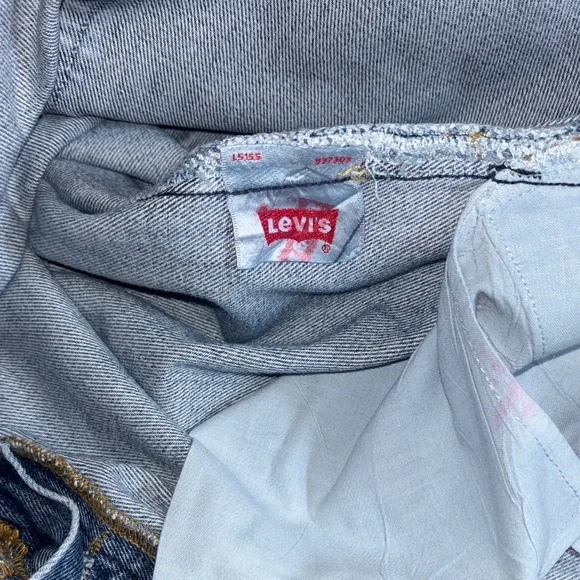 Levi's 501 Men's Straight Jeans in Medium Blue 40x34 - Picture 12 of 14